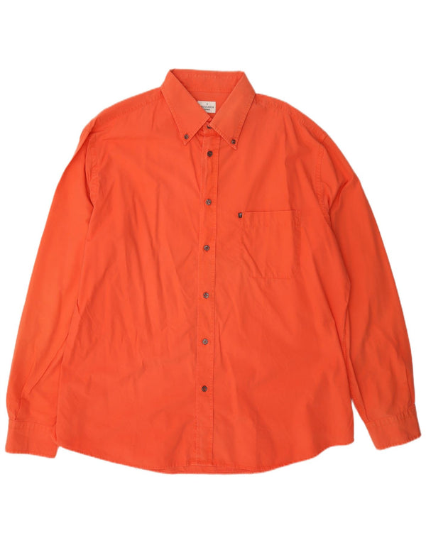 Koszula męska Trussardi 3XL, różowa, bawełniana
