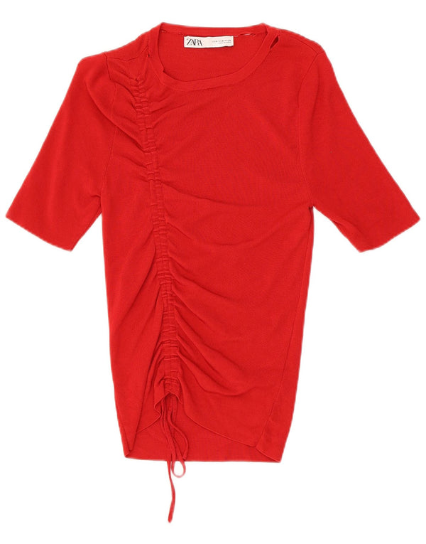 Bluzka damska Zara Top UK 8 Small Red