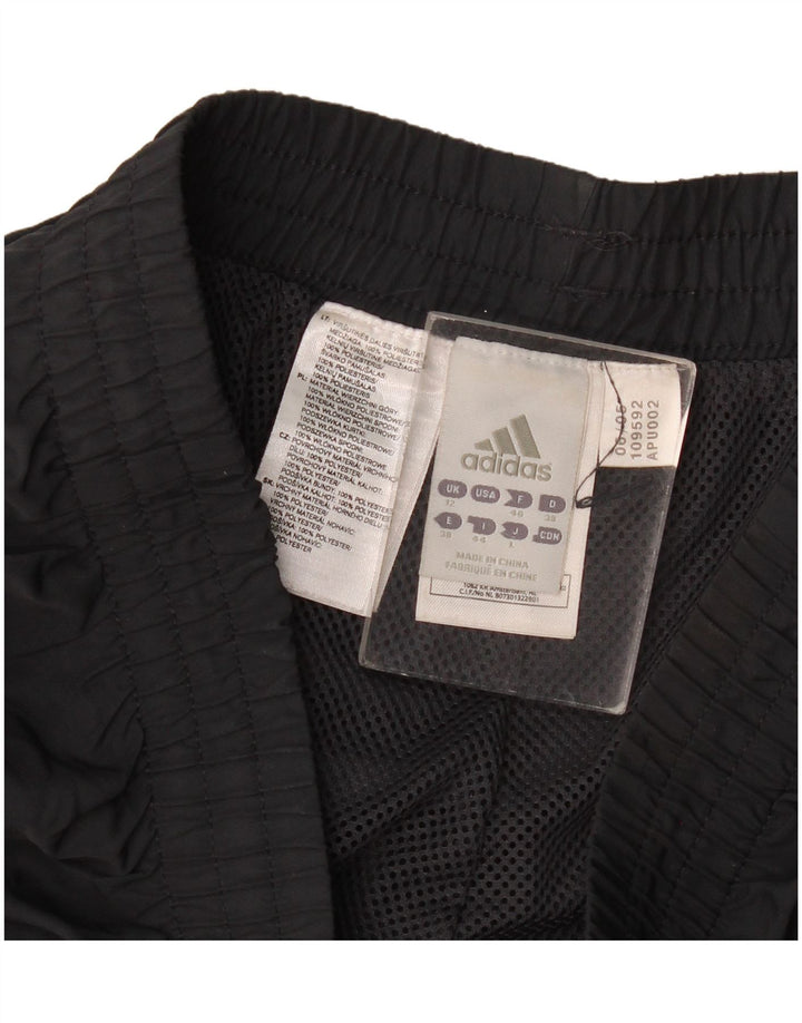 Damskie spodnie dresowe Adidas UK 16, duże, szare, poliestrowe