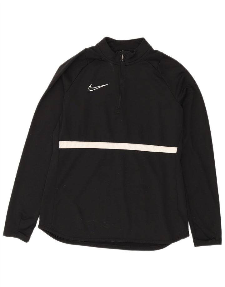 Damska bluza dresowa Nike Dri Fit UK 14 w kolorze średniej czerni