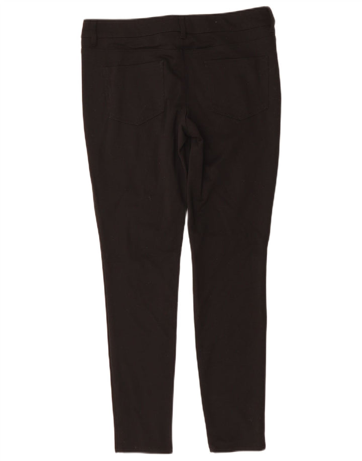 Damskie spodnie skinny casual MOSSIMO US 8 Medium W30 L29 Czarny poliester