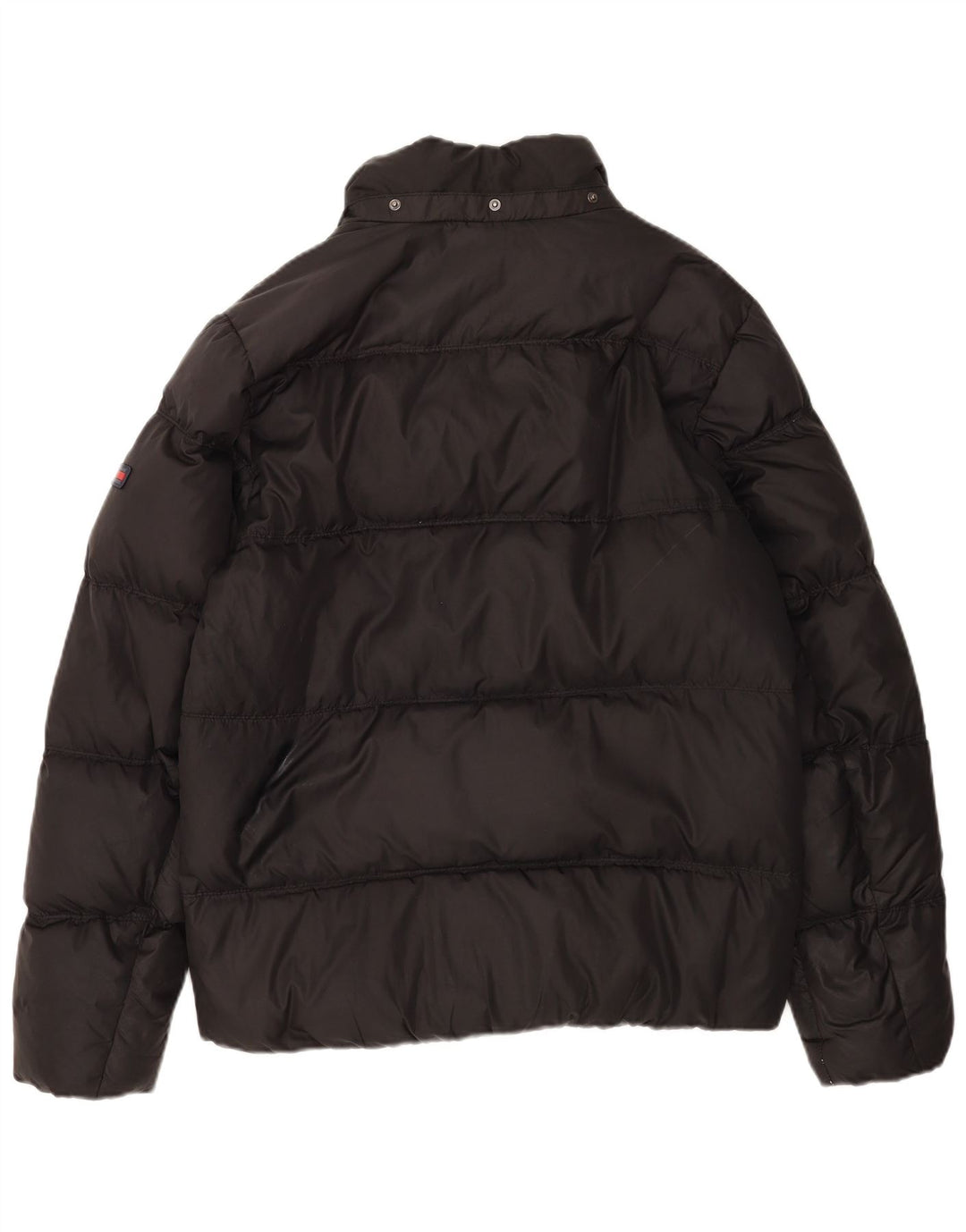 Męska ocieplana kurtka Tommy Hilfiger UK 42 XL, czarny poliester