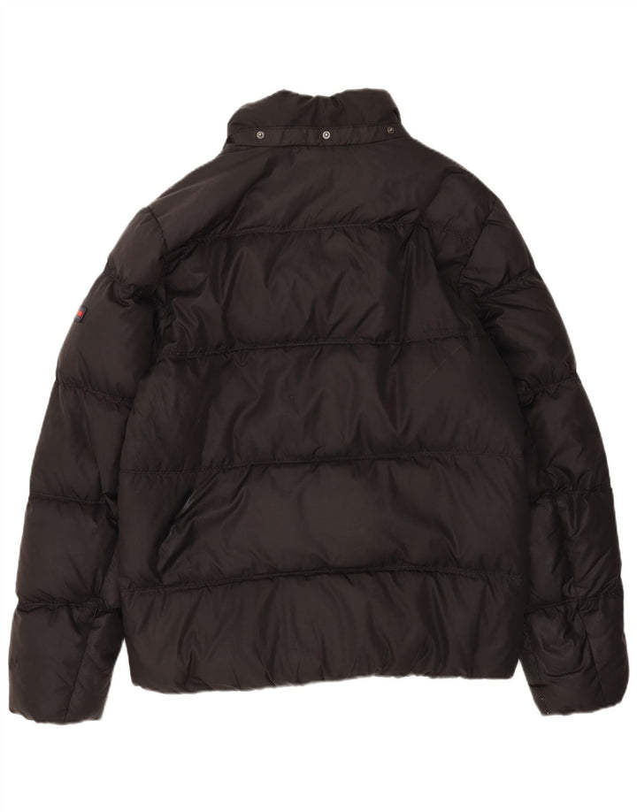 Męska ocieplana kurtka Tommy Hilfiger UK 42 XL, czarny poliester