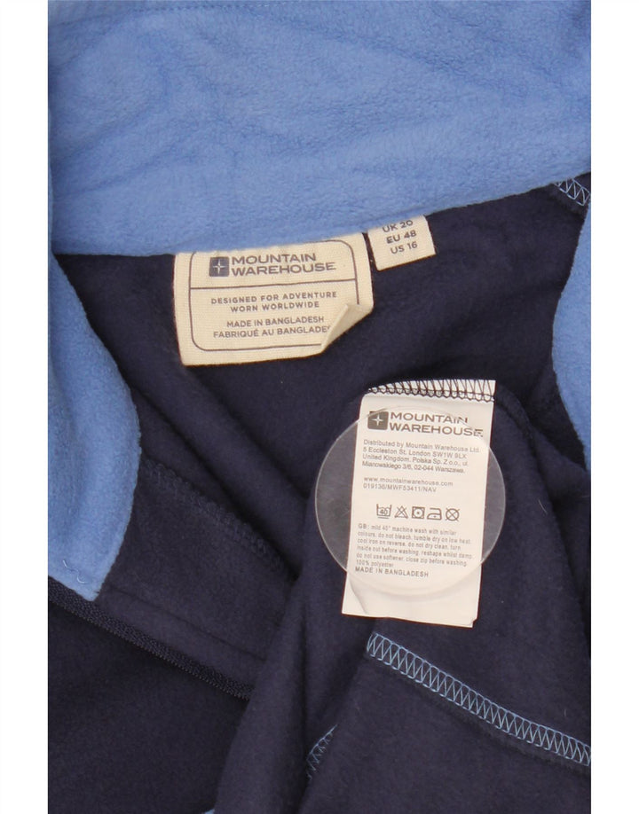 Damski sweter oversize Mountain Warehouse UK 20 2XL granatowy