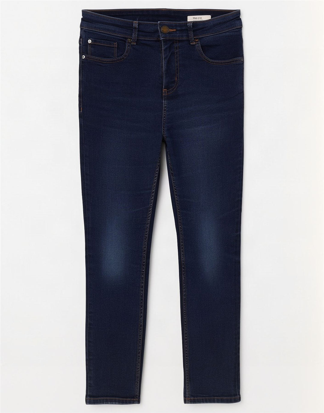 Marks & Spencer Damskie The Lily Cropped Jeans UK 12 Medium W30 L25 Niebieski