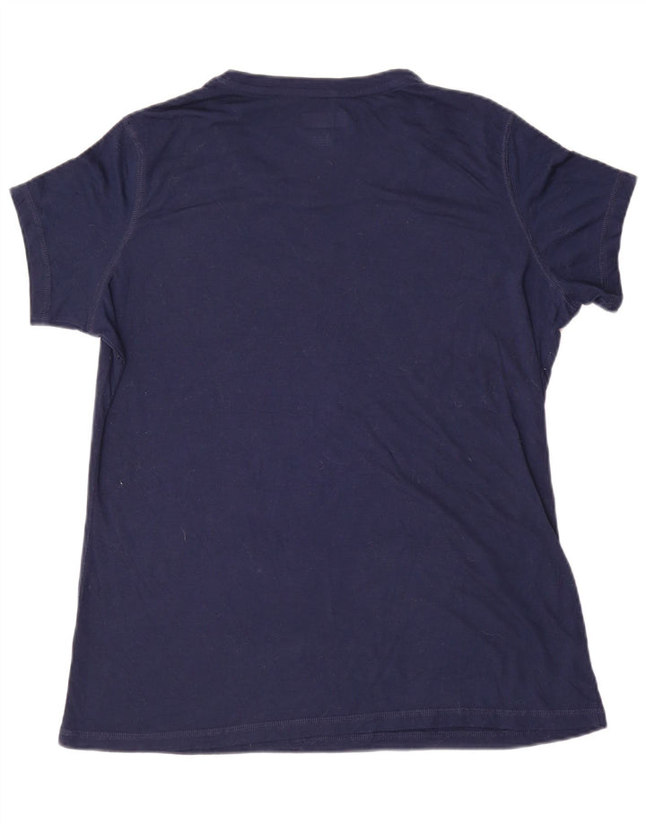 Damska koszulka z grafiką NFL Dallas Cowboys, UK 18 XL, granatowa, poliester