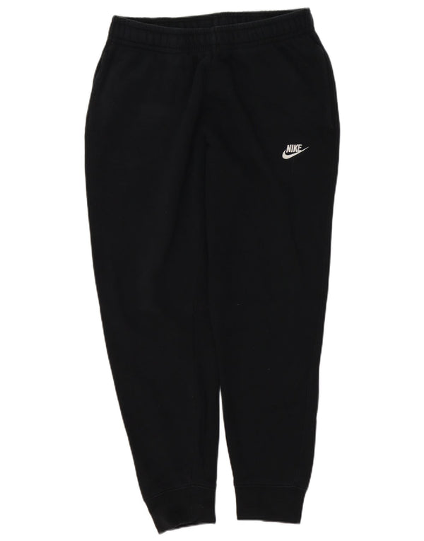 Męskie spodnie dresowe Nike, joggery, średnia czarna bawełna
