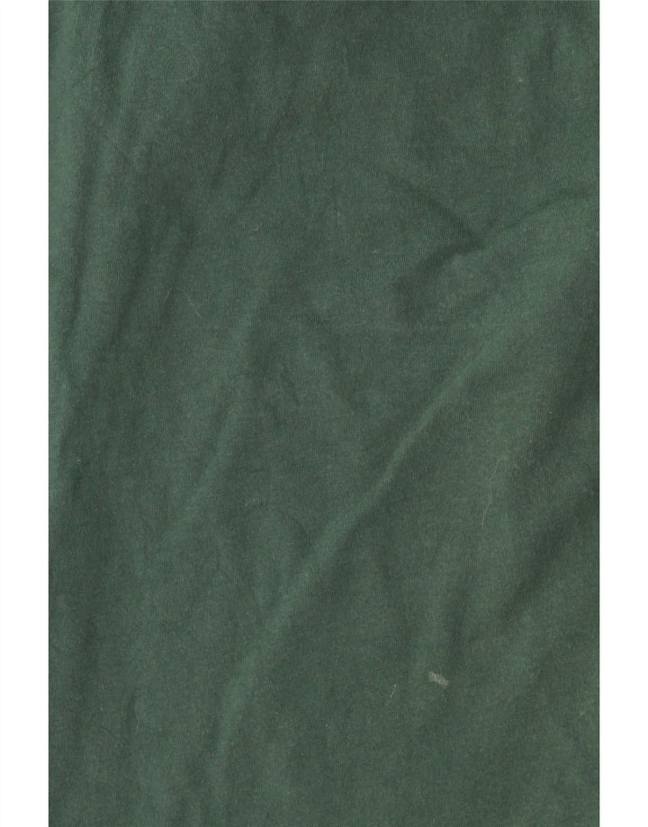T-shirt męski Wrangler, bawełniany, średni zielony