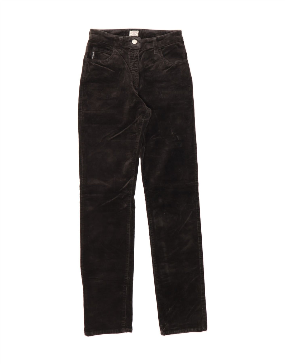 ARMANI Womens Slim Casual Trousers W27 L32  Brown Vintage Armani and Second-Hand Armani from Messina Hembry 