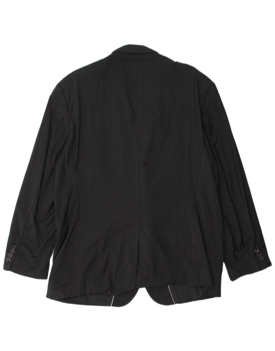 Męska marynarka HUGO BOSS Guabello zapinana na 2 guziki UK 40, duża czarna wiskoza