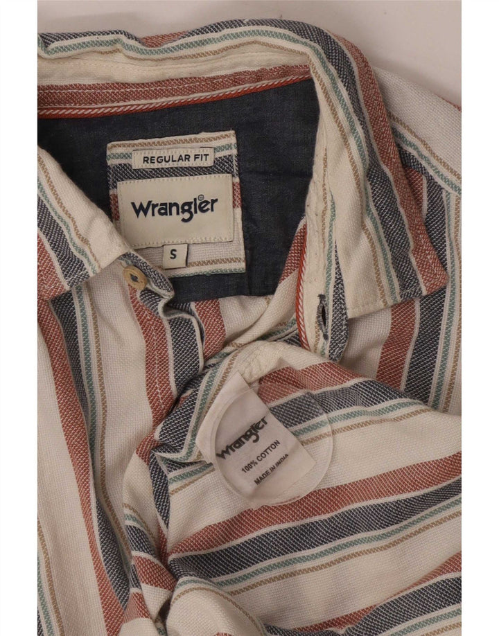 Koszula męska Wrangler o regularnym kroju, mała, wielokolorowa, bawełniana w paski