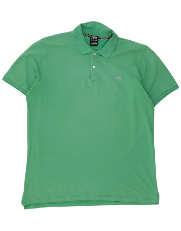 Męska koszulka polo Adidas Clima 365 3XL, zielona bawełna