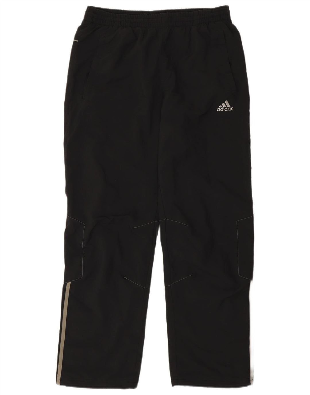 Męskie spodnie dresowe Adidas Clima 365, małe, czarne, poliestrowe