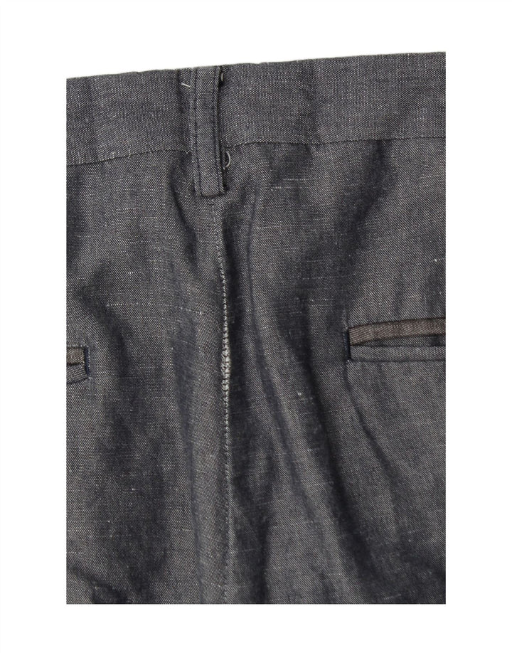 Męskie proste spodnie chino TED BAKER W34 L32 Niebieskie, bawełniane