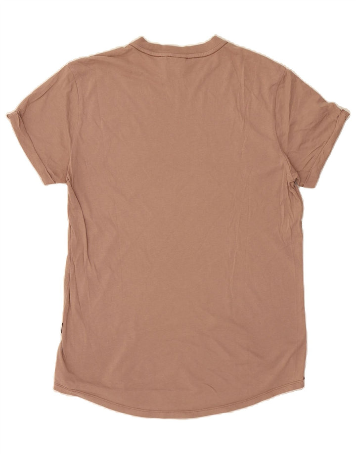 G-STAR Mens T-Shirt Top Medium Beige Cotton Vintage G-Star and Second-Hand G-Star from Messina Hembry 