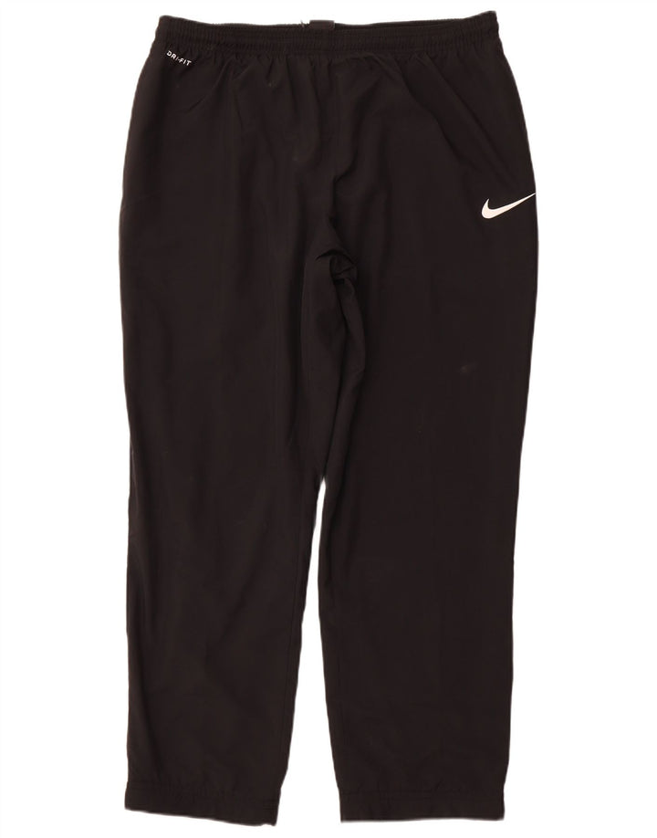 Męskie spodnie dresowe NIKE Dri Fit Joggery 2XL, czarny poliester