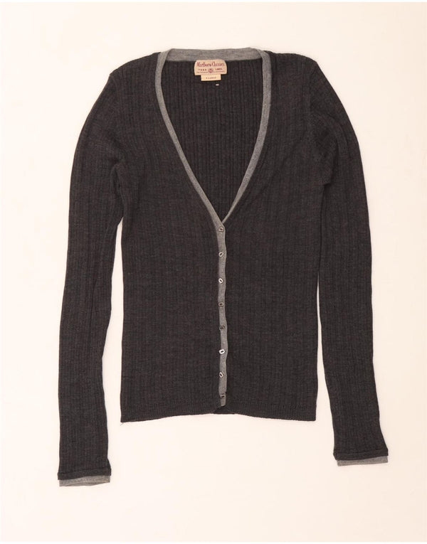 Marlboro Classics Damski sweter kardigan UK 18 XL Szara wełna