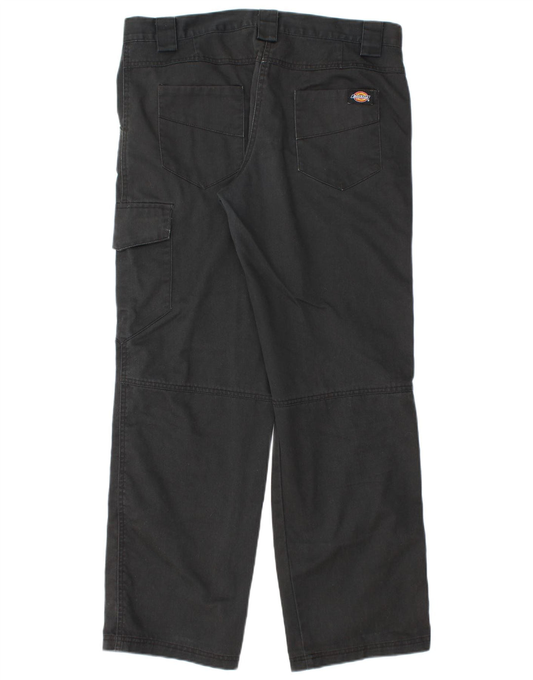 Spodnie damskie Dickies Straight Cargo UK 12 Medium W32 L30 Czarna bawełna