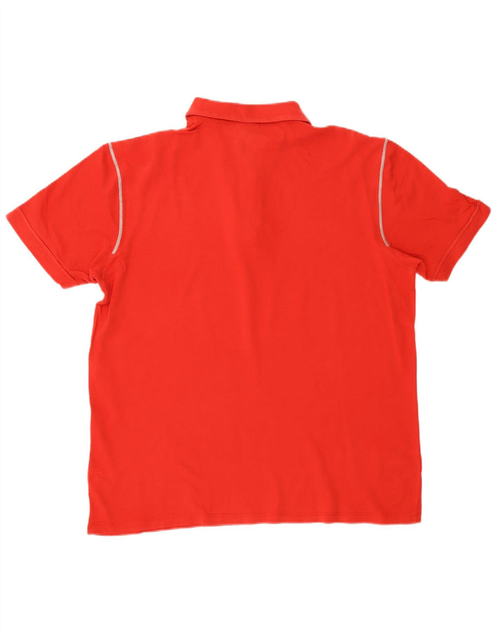 Męska koszulka polo Trussardi 2XL, czerwona, bawełniana