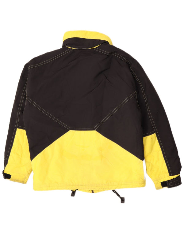 Męska kurtka narciarska z kapturem Sergio Tacchini UK 36 Small Yellow Colorblock