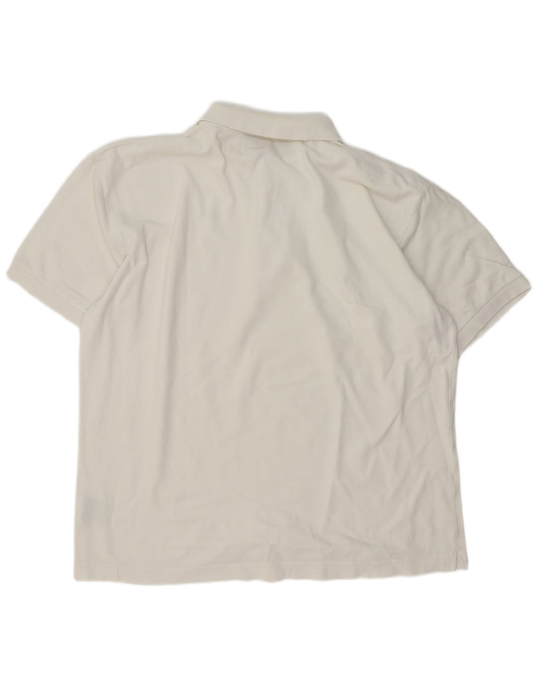 Męska koszulka polo Kappa 2XL Biała bawełna