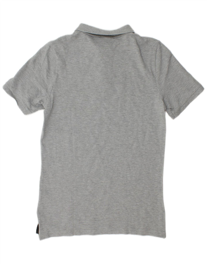 Męska koszulka polo Nike, mała, szara, bawełniana