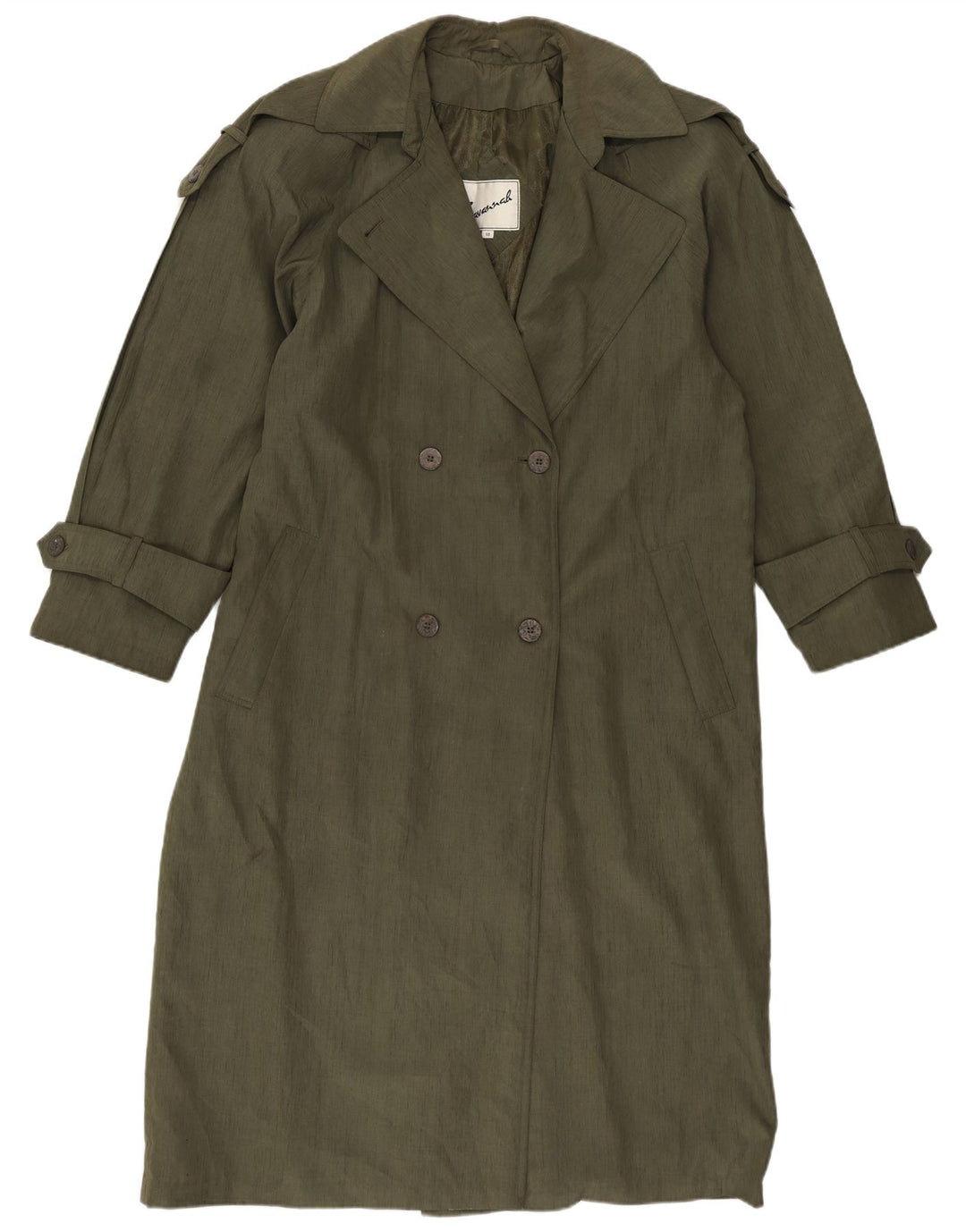 Damski trencz Savannah Oversize UK 10, mały, zielony, poliester