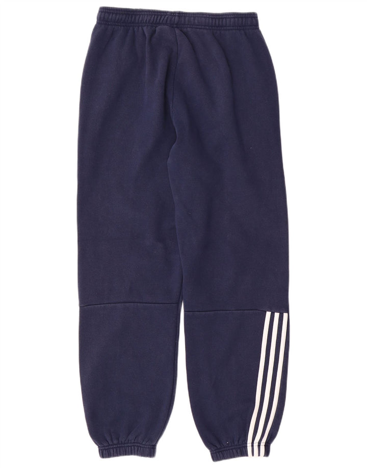 Adidas Męskie Spodnie Dresowe Joggery Średnie Granatowe Bawełniane