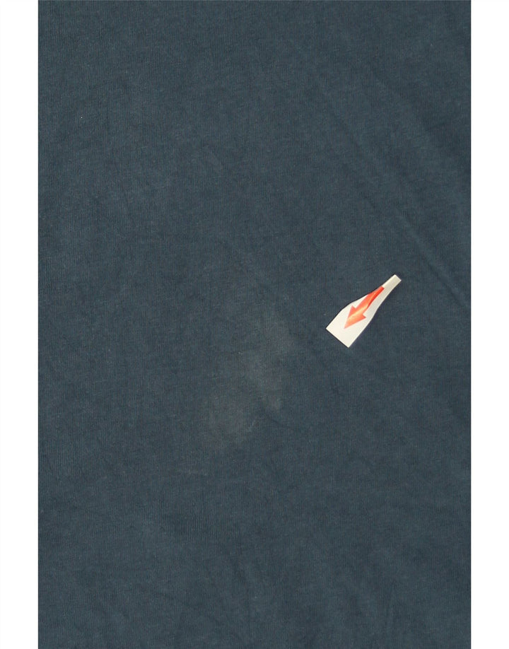 Męska koszulka z grafiką Quiksilver o regularnym kroju, średnia, granatowa