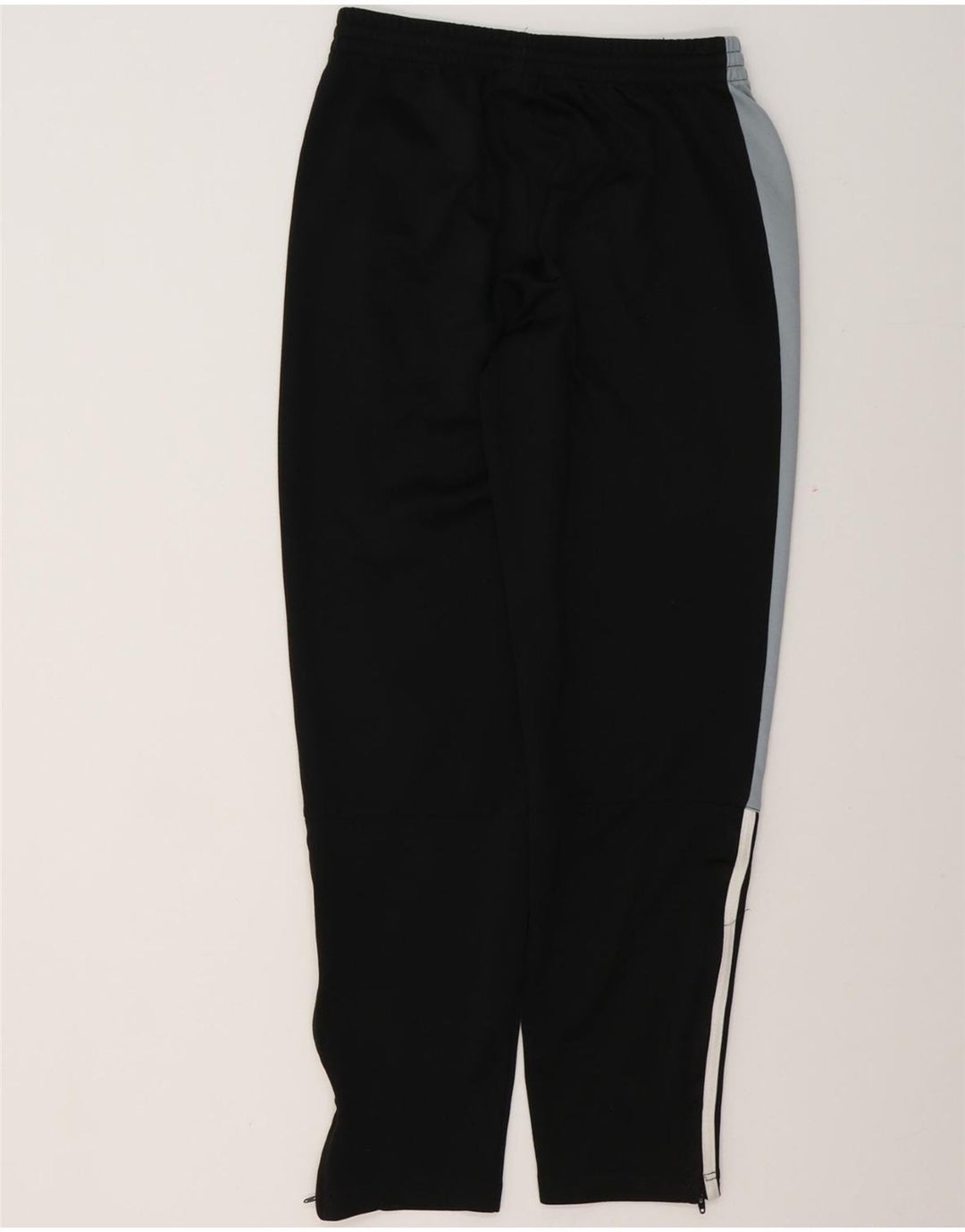 Chłopięce spodnie dresowe Adidas 15-16 lat Czarny poliester z blokami kolorów