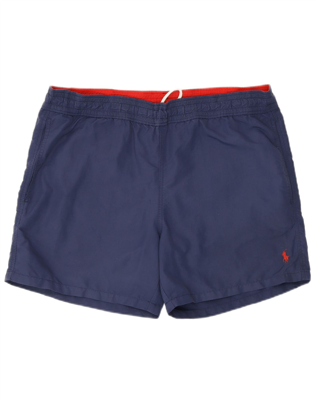 Męskie spodenki kąpielowe Polo Ralph Lauren, średni granatowy nylon