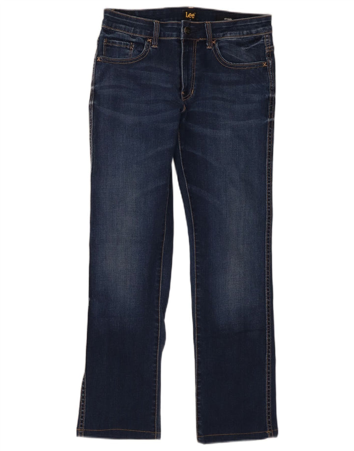 Damskie jeansy Lee Bootcut US 9 Medium W28 L27 Niebieskie, bawełniane