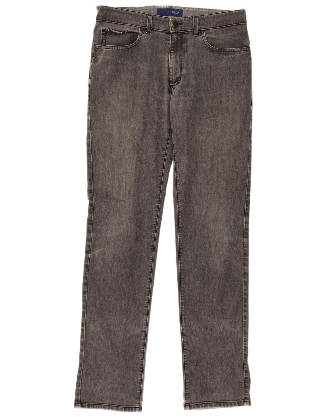 Damskie proste dżinsy Trussardi W34 L34 szare