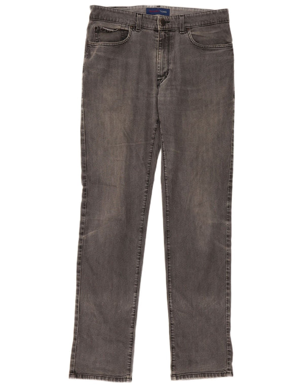 Damskie proste dżinsy Trussardi W34 L34 szare