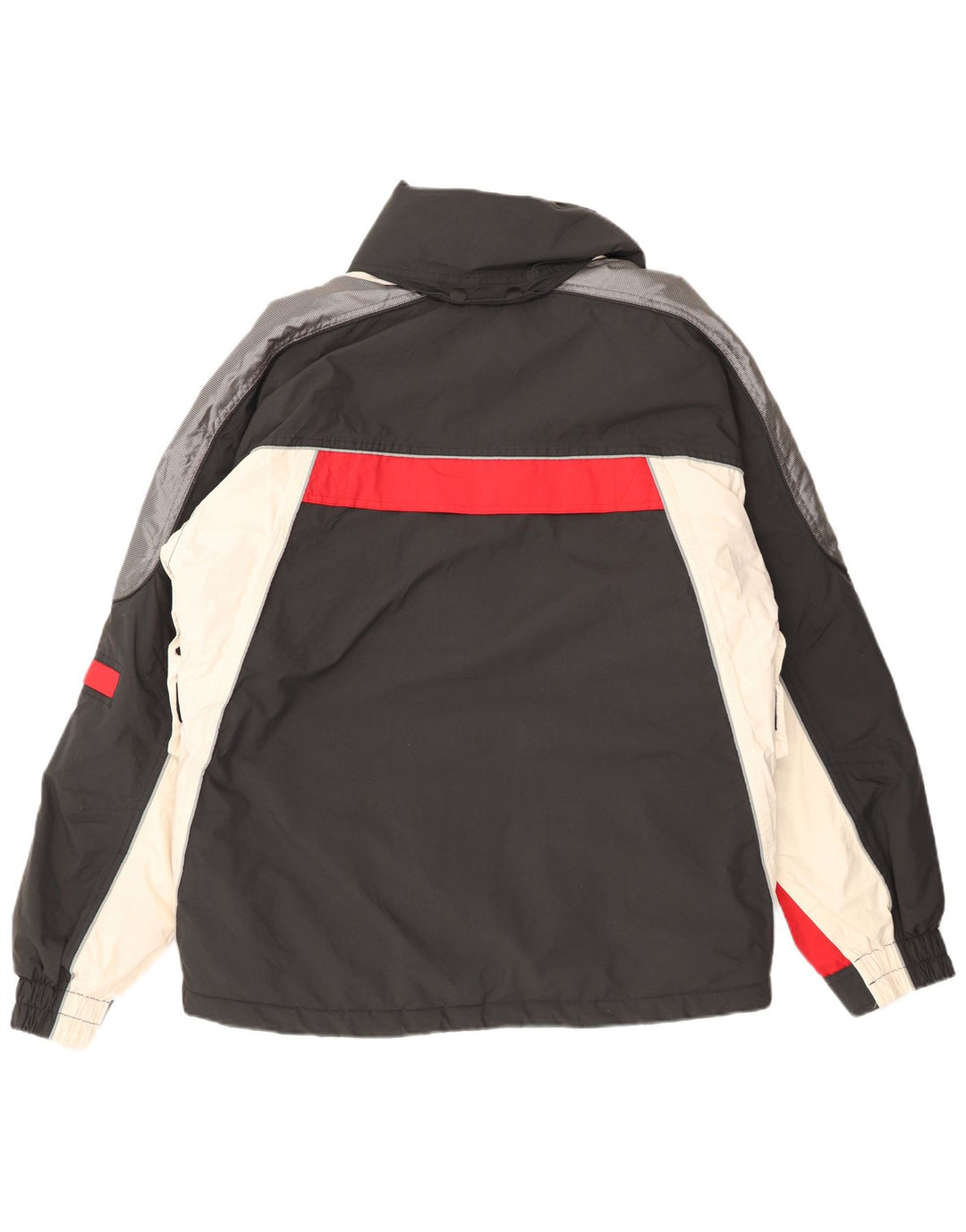 Męska kurtka narciarska Luhta UK 40, duża, granatowa, z blokami kolorów, poliamid