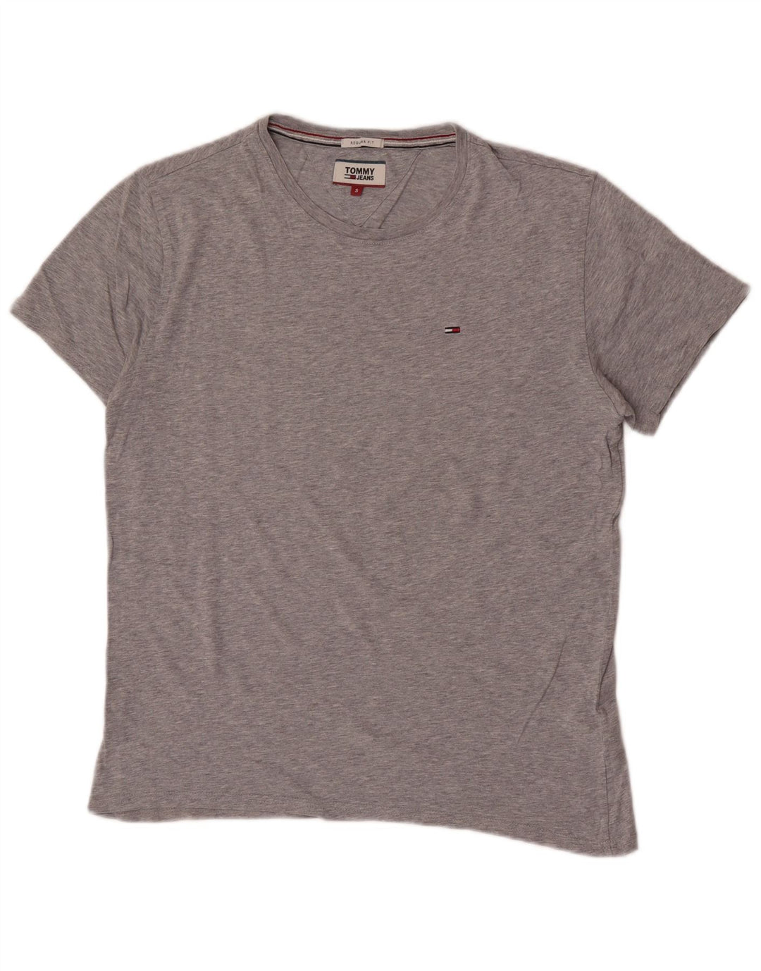 Koszulka męska Tommy Hilfiger Regular Fit, rozmiar S, szara, bawełniana