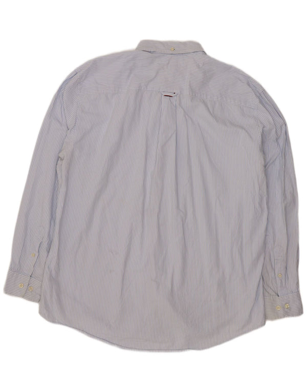 Koszula męska Tommy Hilfiger 2XL, bawełniana w niebieskie paski