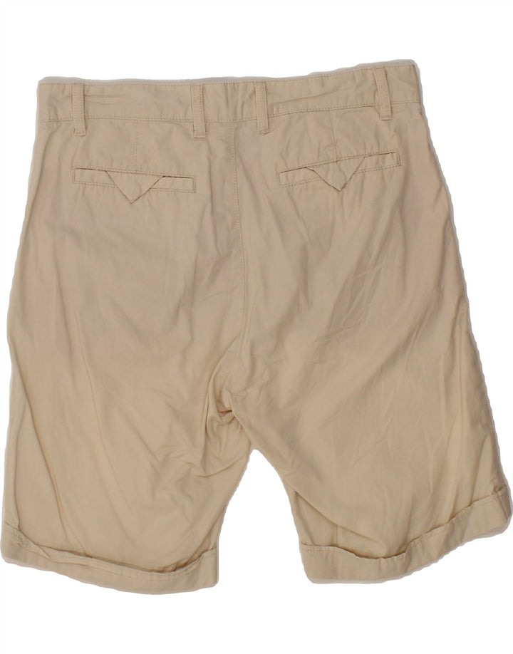 SERGIO TACCHINI Mens Chino Shorts IT 48 Medium W32  Beige Cotton Vintage Sergio Tacchini and Second-Hand Sergio Tacchini from Messina Hembry 