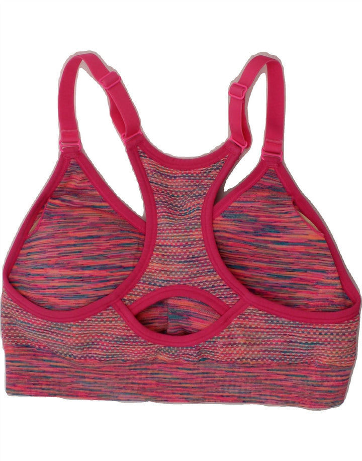 CRANE Womens Sport Bra Top EU 36/38  Small Pink Flecked Vintage Crane and Second-Hand Crane from Messina Hembry 