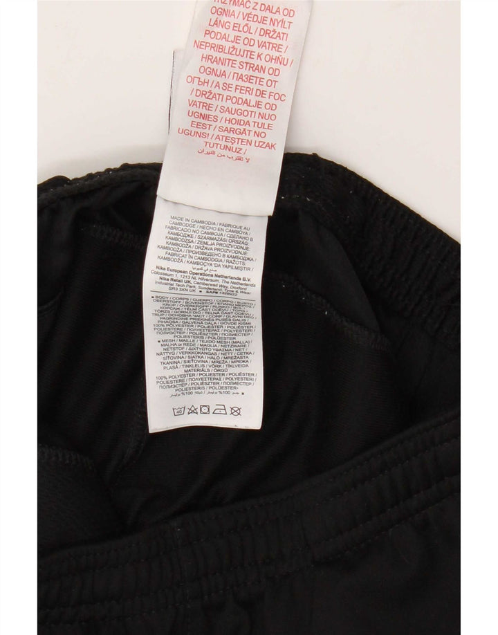 Chłopięce spodnie dresowe Nike Dri Fit na 12-13 lat, duże, czarne, poliestrowe