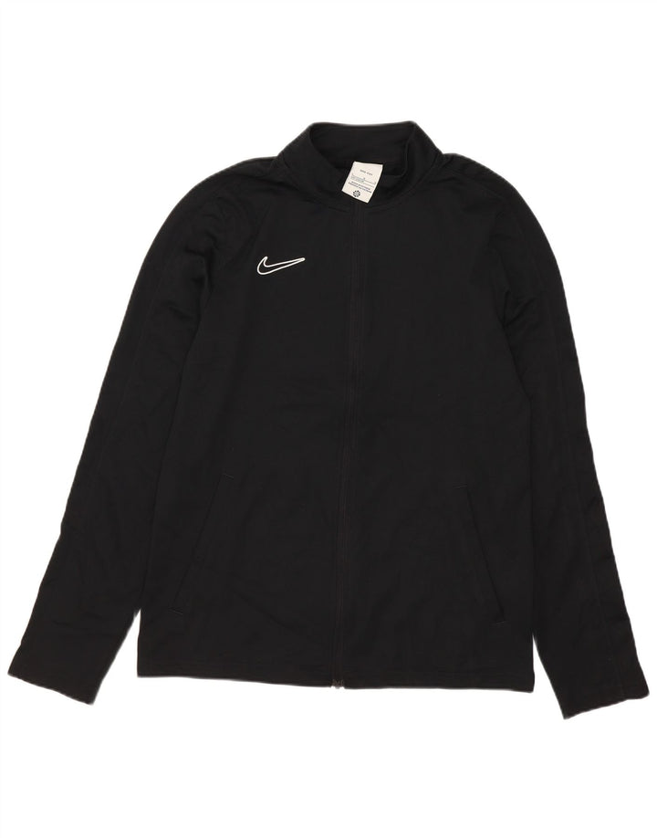 Chłopięca kurtka dresowa Nike Dri Fit 12-13 lat, duża, czarna, poliestrowa