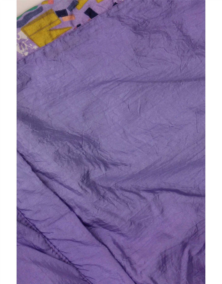 Orso Poeta Męska bluza dresowa z abstrakcyjnym wzorem XL Fioletowy poliamid