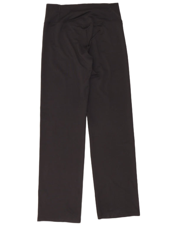 Damskie legginsy Nike Dri Fit UK 14, duże, czarne, poliestrowe