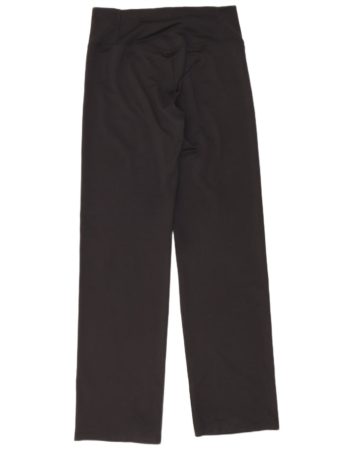 Damskie legginsy Nike Dri Fit UK 14, duże, czarne, poliestrowe
