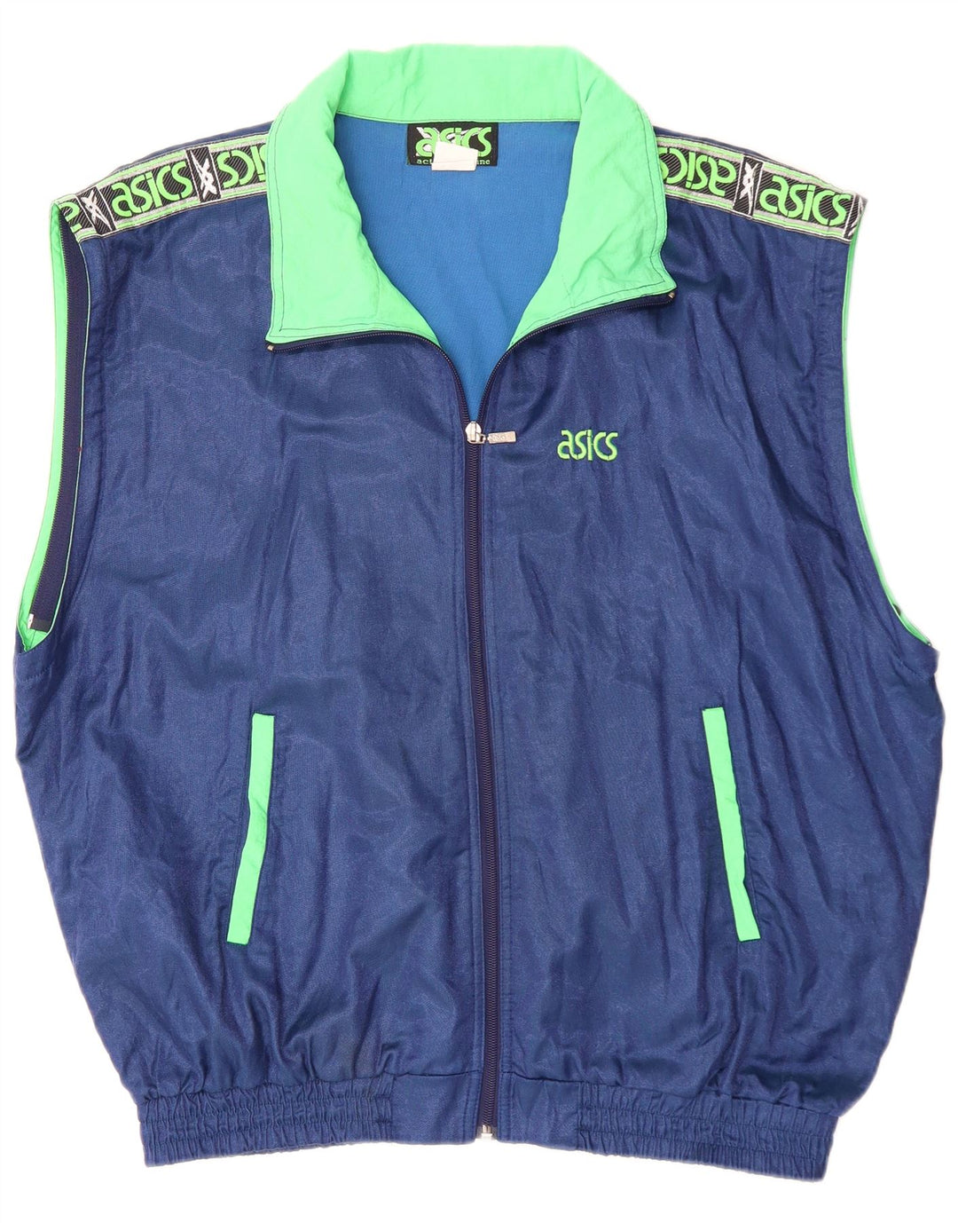 Męska kurtka dresowa ASICS IT 54 XL w kolorze niebieskim