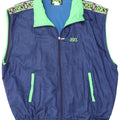 Męska kurtka dresowa ASICS IT 54 XL w kolorze niebieskim