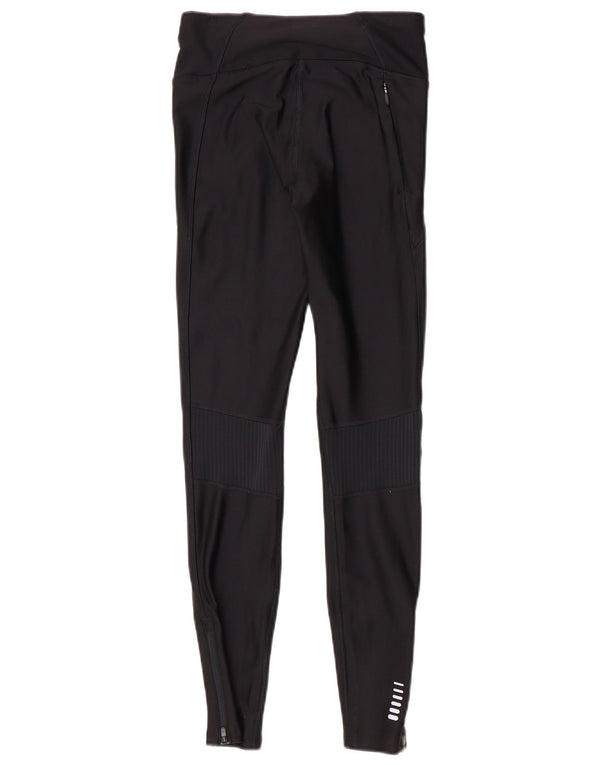 Damskie legginsy uciskowe Under Armour UK 10, małe, czarne, sportowe z poliestru