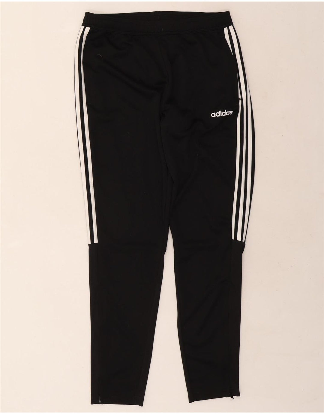 Męskie spodnie dresowe Adidas Climalite, duże, czarne, poliestrowe