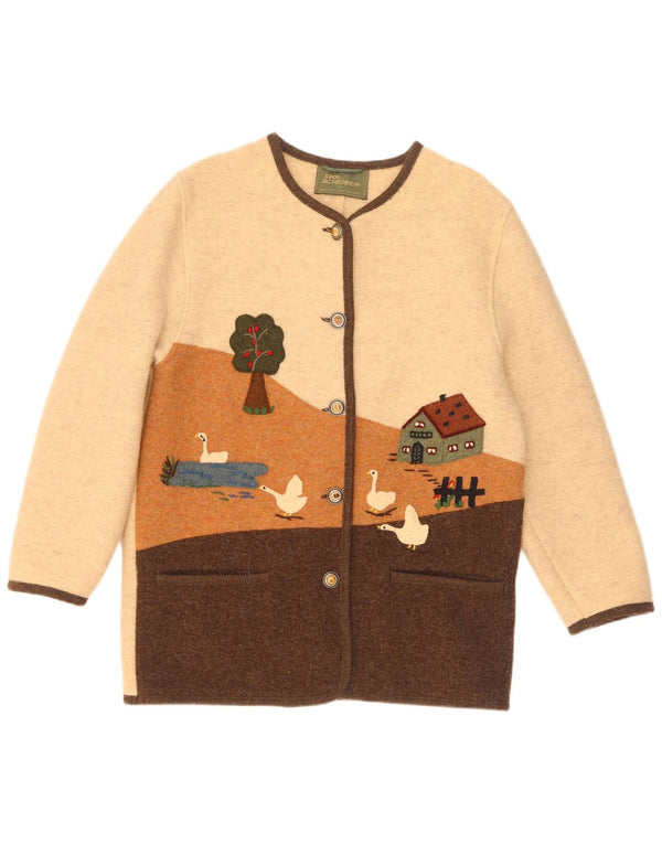 Sweter damski oversize Sigi Scheiber EU 36 Small Beige