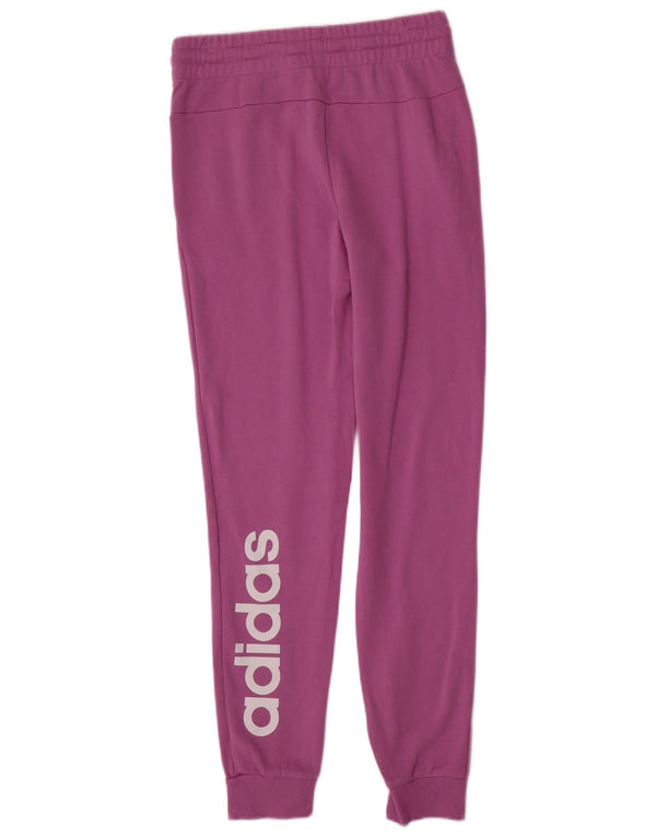 Damskie spodnie dresowe ADIDAS Graphic Joggers UK 8/10 Small Purple